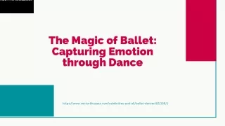 The Magic of Ballet Capturing Emotion through Dance (1)