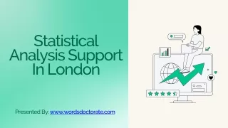 Statistical Analysis Support In London