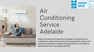 Air Conditioning Service Adelaide