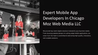 Expert Mobile App Developers In Chicago