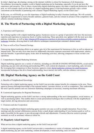 The Duty of a Digital Marketing Agency in Your Business Development
