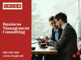 Business Management Consulting | Chugh CPAs, LLP