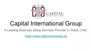 Capital International Group