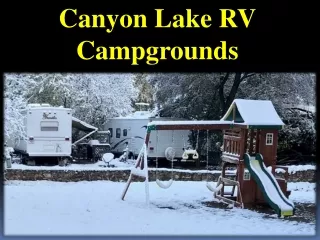 Canyon Lake RV Campgrounds