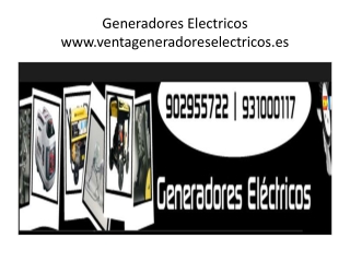 Generadores Electricos
