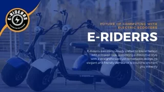 Future of Commuting with Electric Scooters