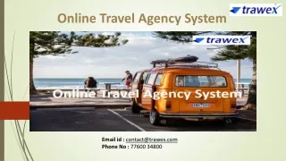 Online Travel Agency System