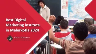 Best Digital Marketing institute in Malerkotla 2024
