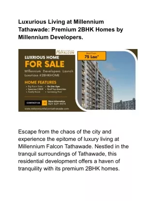 Luxurious Living at Millennium Tathawade_ Premium 2BHK Homes by Millennium Developers (1)_compressed