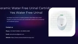 Ceramic Water Free Urinal Cartridge, Best Ceramic Water Free Urinal Cartridge