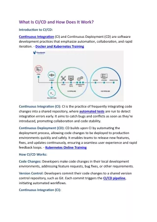 Docker and Kubernetes Online Training