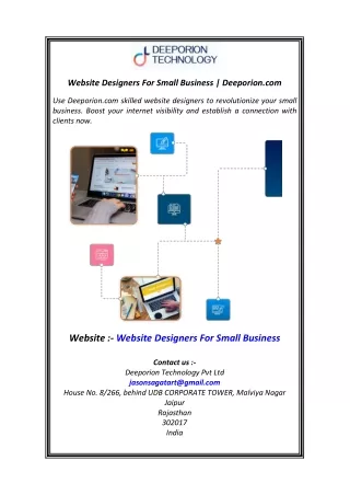 Website Designers For Small Business  Deeporion.com