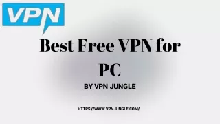 Best Free VPN for PC