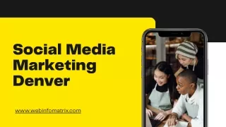 Social Media Marketing Trends Marketing Presentation