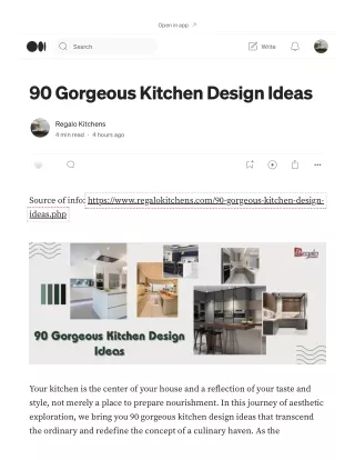 90 Gorgeous Kitchen Design Ideas