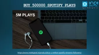 BUY 500000 SPOTIFY PLAYS