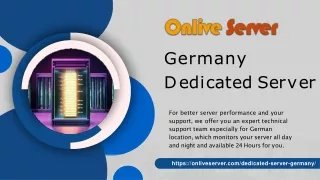 Germany Dedicated Server