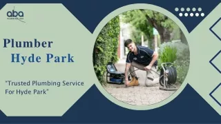Plumber Hyde Park