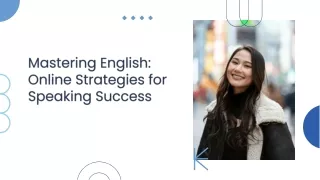 Mastering English Fluency: A Comprehensive Guide to Improving Your Speaking Skil