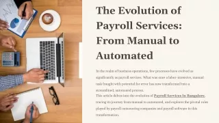 The Evolution of Payroll Services_ From Manual to Automated