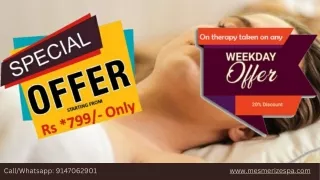 Exclusive Offers View Mesmerise Spa's Special Offers