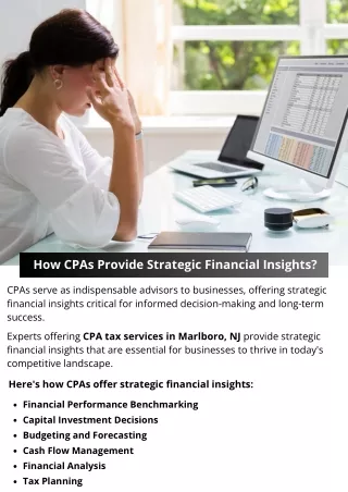How CPAs Provide Strategic Financial Insights?