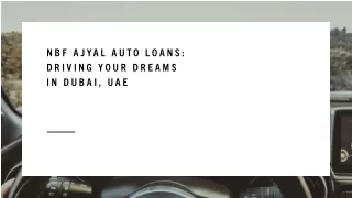 Auto Loan