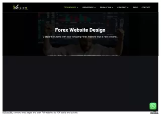 Forex Website Design