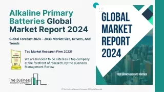 Alkaline Primary Batteries Market 2024 - By Size, Share, Trends, Growth Analysis