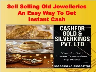 Sell Selling Old Jewelleries An Easy Way To Get Instant Cash