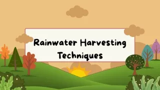 Maximizing Water Sustainability A Comprehensive Guide to Rainwater Harvesting Techniques