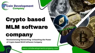 Crypto based MLM software company