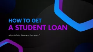 How To Get A Student Loan