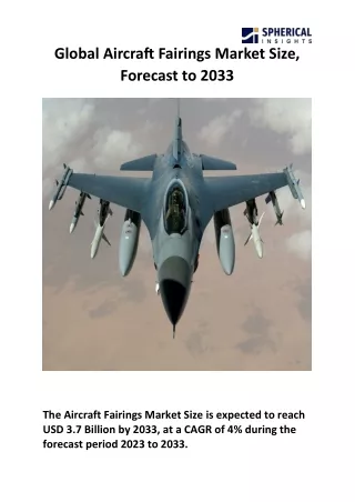Global Aircraft Fairings Market Size