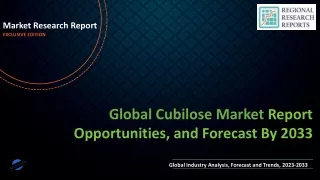 Cubilose Market Growing Demand and Huge Future Opportunities by 2033