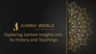 Exploring Jainism Insights into its History...