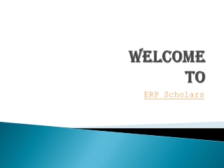 Sap Training Institute in Delhi/Ncr.
