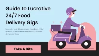 Navigating the 24/7 Food Delivery Landscape: A Must-Read for Aspiring Gig Worker