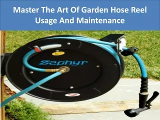 Master The Art Of Garden Hose Reel Usage And Maintenance