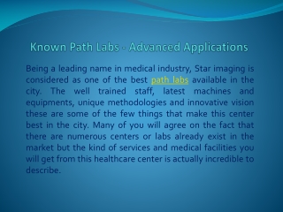 Path Labs