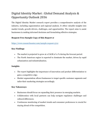 Digital Identity Market : Global Demand Analysis & Opportunity Outlook 2036