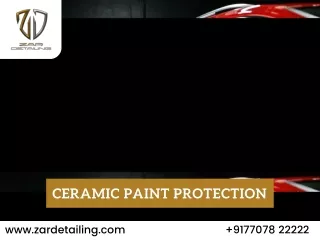 Gleam On with Ceramic Paint Protection