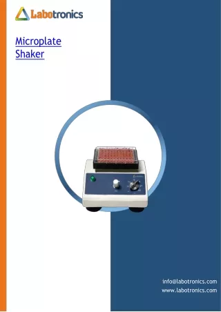 Microplate-Shaker