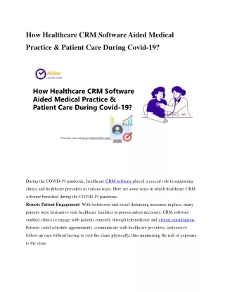 How-Healthcare-CRM-Software-Aided-Medical-Practice-_-Patient-Care-During-Covid-19