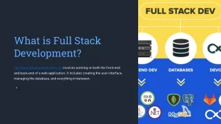 Full Stack Development services