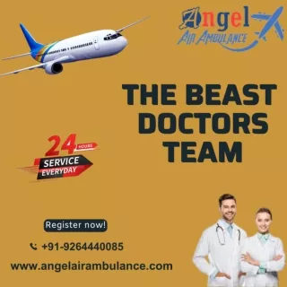 Angel Air Ambulance in Allahabad And Jamshedpur