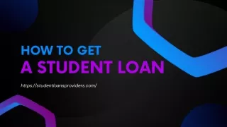 How To Get A Student Loan