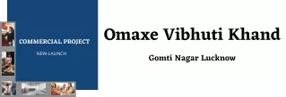 Omaxe Vibhuti Khand Lucknow - PDF Download