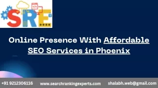 Online Presence With Affordable SEO Services in Phoenix