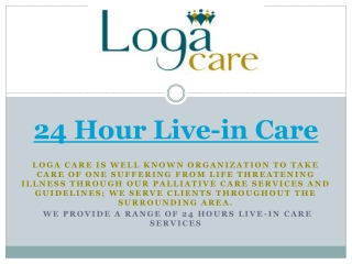 24 hour live-in care